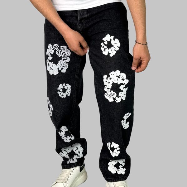Pantaloni Abstract Floral