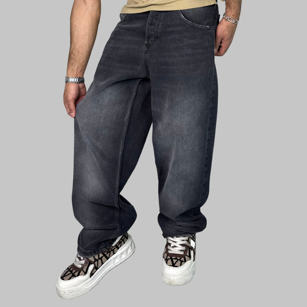 Pantaloni Faded Black