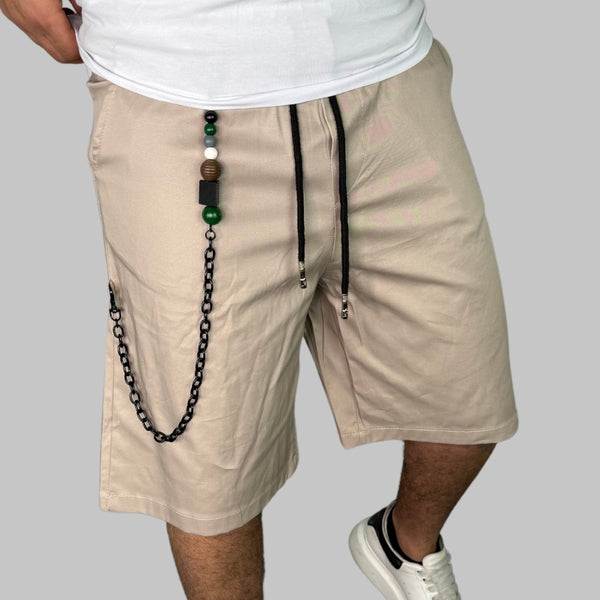 Pantaloncino Cargo con Catena