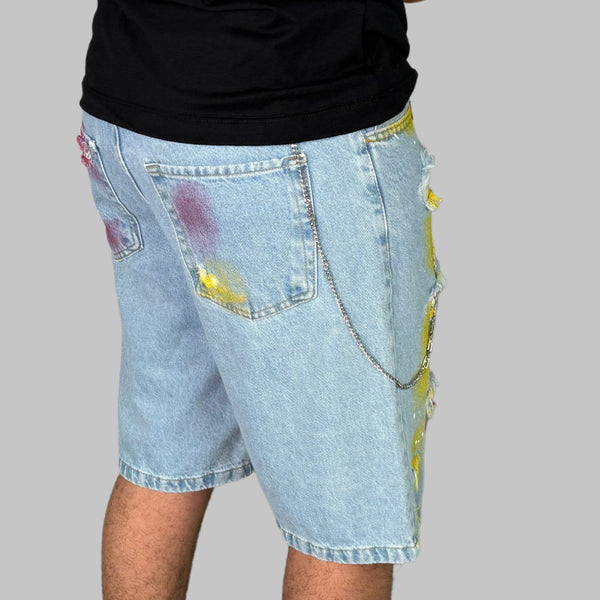 Pantaloncino Paint Splash