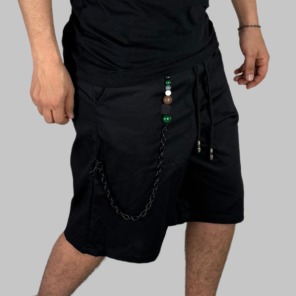 Pantaloncino Beaded Chain Cargo