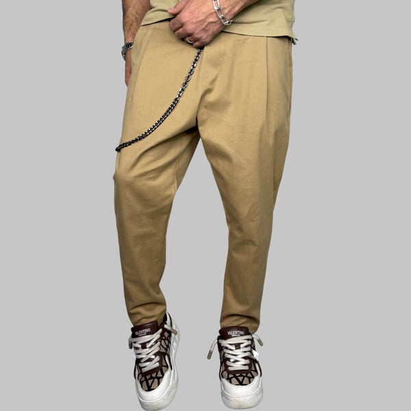 Pantaloni Chain Detail