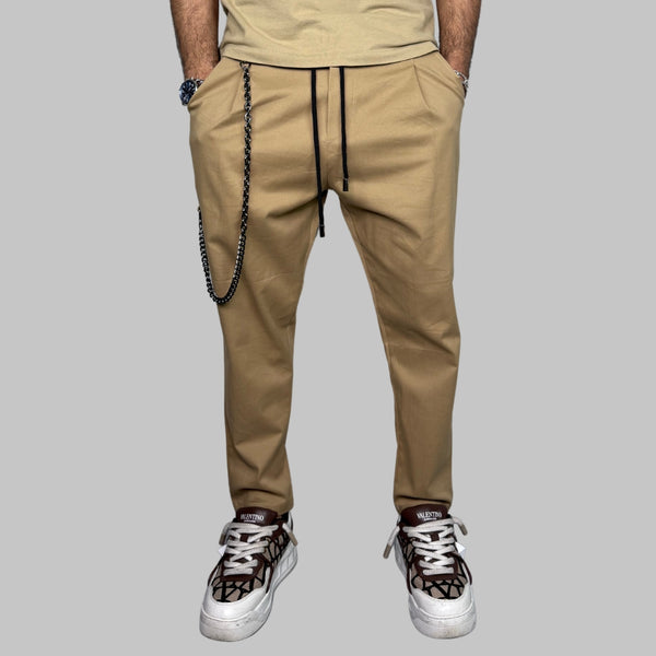 Pantaloni Chain Detail