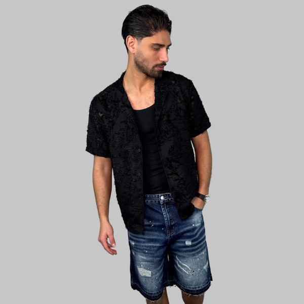 Camicia Midnight Bloom